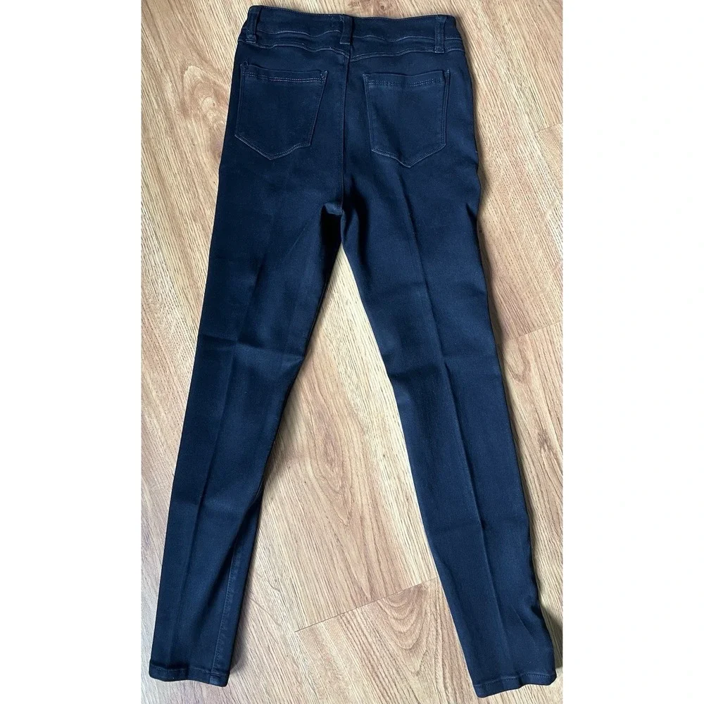 Thread & Others Women's Juniors Jeans Size 5/27 Black Skinny Leg